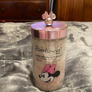 NWT’s The Creme Shop Disney Minnie Mouse Magic Melt Bath Crystals​, Coco Rose